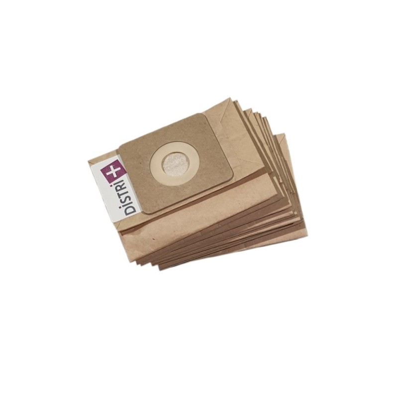 Sac aspirateur compatible avec UNICLINE YET11, 87115 - La pochette de 10 sacs papier