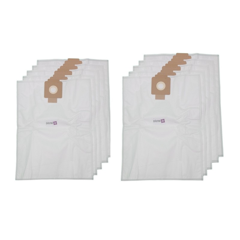 Sac aspirateur compatible avec Karcher T12/1, T15/1, T17/1, 6.907-016.0, 6.907-019.0.- La pochette de 10 sacs microfibre