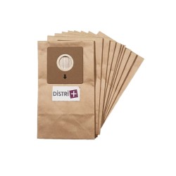 Sac aspirateur compatible avec KOSMOS 4 (cartonnette sac avec encoche) - La pochette de 10 sacs papier