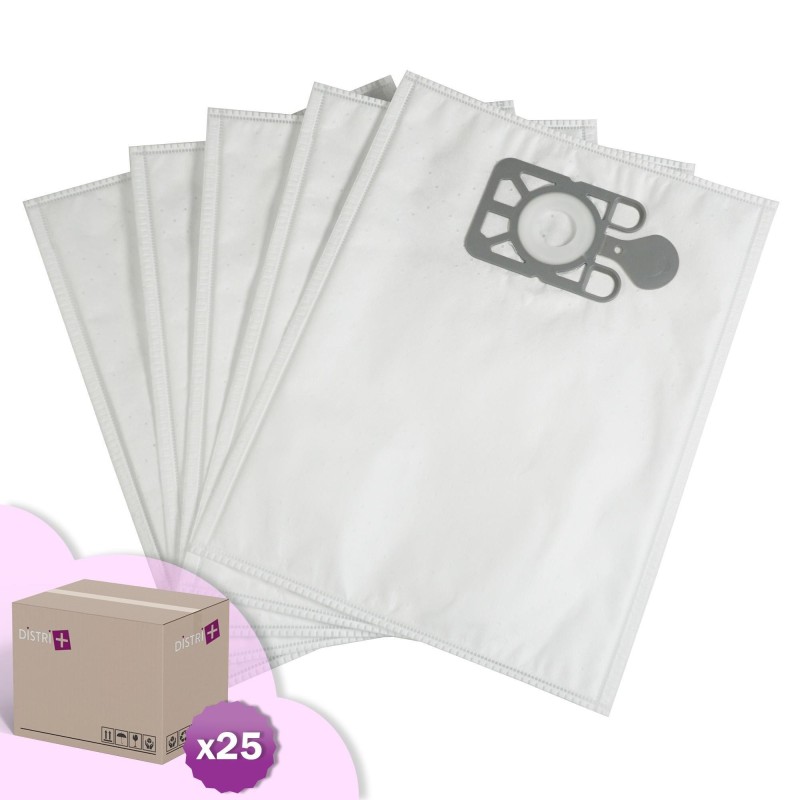 Sac aspirateur compatible avec Numatic Nupro 180, NUV180, Henry, NVM1B. - Carton de 25 pochettes de 5 sacs microfibre