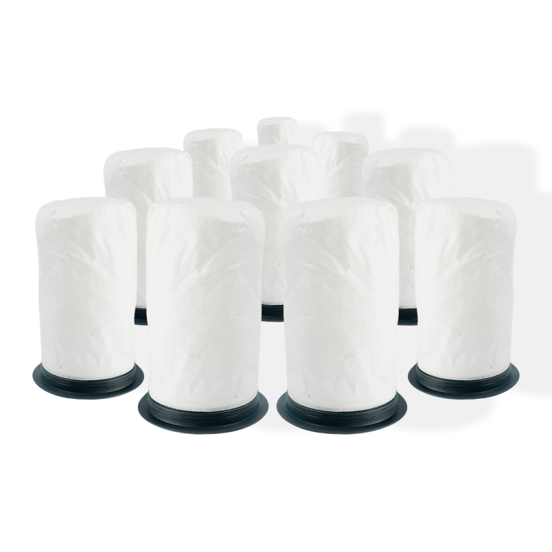 Sac aspirateur compatible avec Numatic Quick Pods  : HEN100G, HEN100R, Henry Quick, Hetty Quick, HTY100P, HTY100P, Quick- La pochette de 10 sacs microfibre
