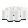 Sac aspirateur compatible avec Numatic Quick Pods  : HEN100G, HEN100R, Henry Quick, Hetty Quick, HTY100P, HTY100P, Quick- La pochette de 10 sacs microfibre