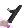 Suceur poussières en crin de cheval à roulettes pour aspirateur allant sur des tubes de diamètre 32mm - Largeur brosse : 36cm - Carton de 25 suceurs
