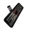 Brosse combinée avec bandes pare chocs WESSEL WERK pour aspirateurs allant sur des tubes de diamètre 32mm - Largeur 30cm - Carton de 10 brosses