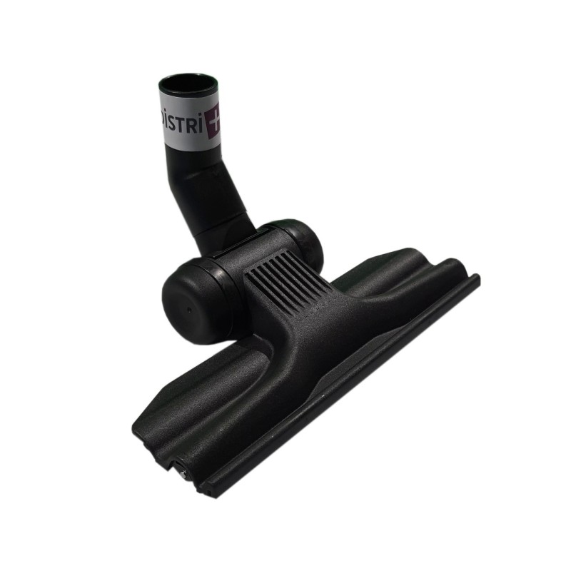 Brosse combinée plate avec 4 roulettes pour aspirateurs allant sur des tubes de diamètre 32mm - Largeur : 28,5cm