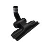 Brosse combinée plate avec 4 roulettes pour aspirateurs allant sur des tubes de diamètre 32mm - Largeur : 28,5cm