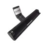 Suceur poussières à roulettes WESSEL-WERK pour aspirateur allant sur des tubes de diamètre 37mm - Largeur brosse : 30cm