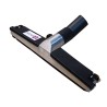 Suceur poussières en aluminium à roulettes WESSEL-WERK pour aspirateur allant sur des tubes de diamètre 38mm - Largeur brosse : 37cm