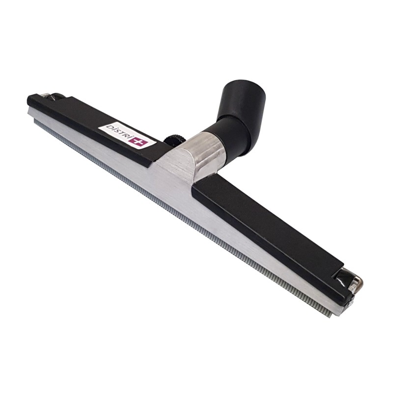 Suceur à eau en aluminium à roulettes WESSEL-WERK pour aspirateur allant sur des tubes de diamètre 50mm - Largeur brosse : 45cm