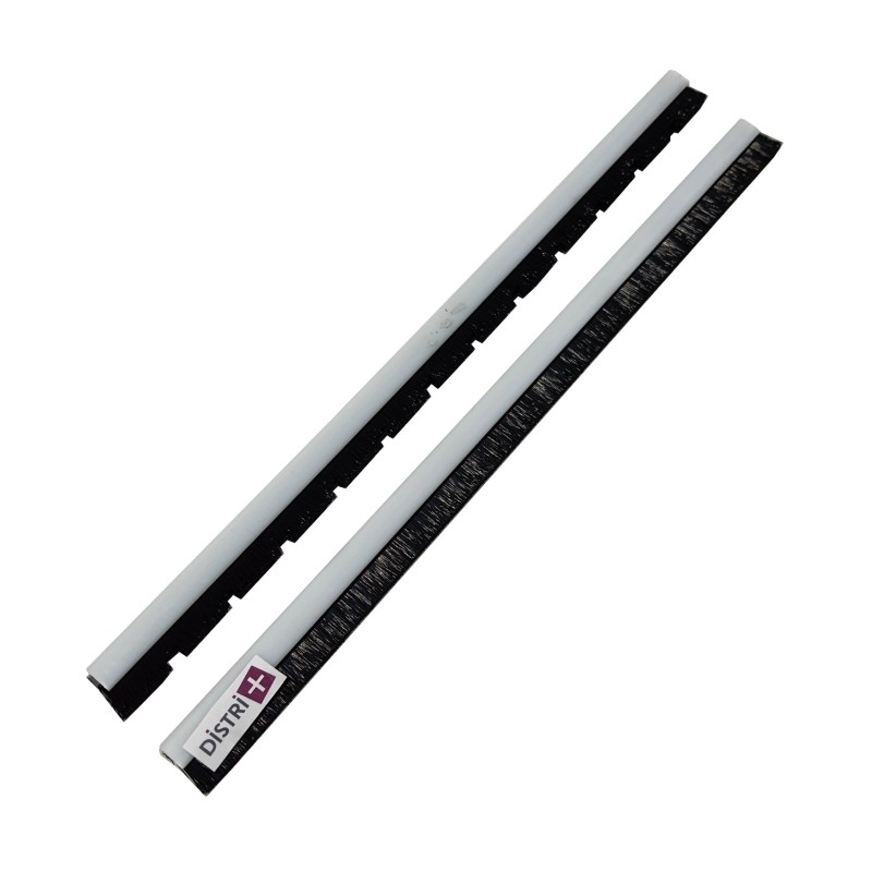 Jeu de 2 bandes brosse pour suceur d aspirateur en plastique WESSEL-WERK de largeur 37cm