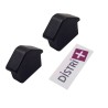 Jeu de 2 patins pour suceur d'aspirateur en plastique WESSEL-WERK de largeur 37cm