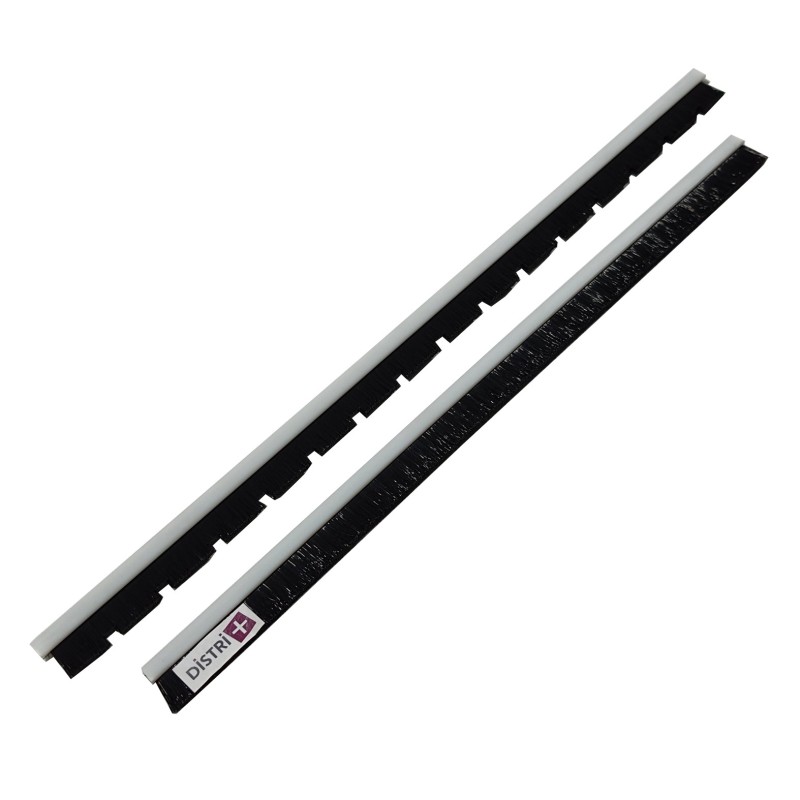 Jeu de 2 bandes brosse pour suceur d aspirateur en métal WESSEL-WERK de largeur 45cm