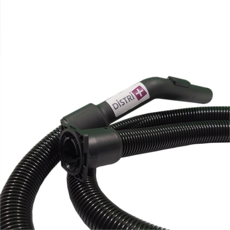 Flexible complet pour aspirateur compatible Ecolab S12, S22, WS22NW, WS242KW - Cleanfix S10, S10 Plus S20, S21, SW20, CP012567, CP020567 - Longueur : 2,2m - Diamètre : 35mm