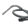 Flexible complet avec poignée plastique standard pour aspirateur Electrolux : Clario, Dolphin, Excellio, F1, GT, Ingenio, Las air, Oxygen, Silence, etc. - Longueur : 1,8m - Diamètre : 32mm