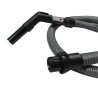 Flexible complet pour aspirateur Miele S360, S370 à S374, S376, S380, S560, S570 à S572, S578, S700 (Série), S800 (Série), etc. - Longueur : 1,8m - Diamètre : 35mm