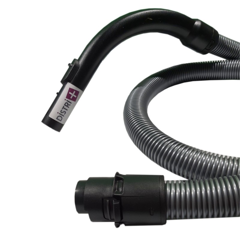 Flexible complet avec poignée pour aspirateur compatible Miele Complete C3, S8, S8000, 7863555... - Longueur : 1,8m - Diamètre : 35mm