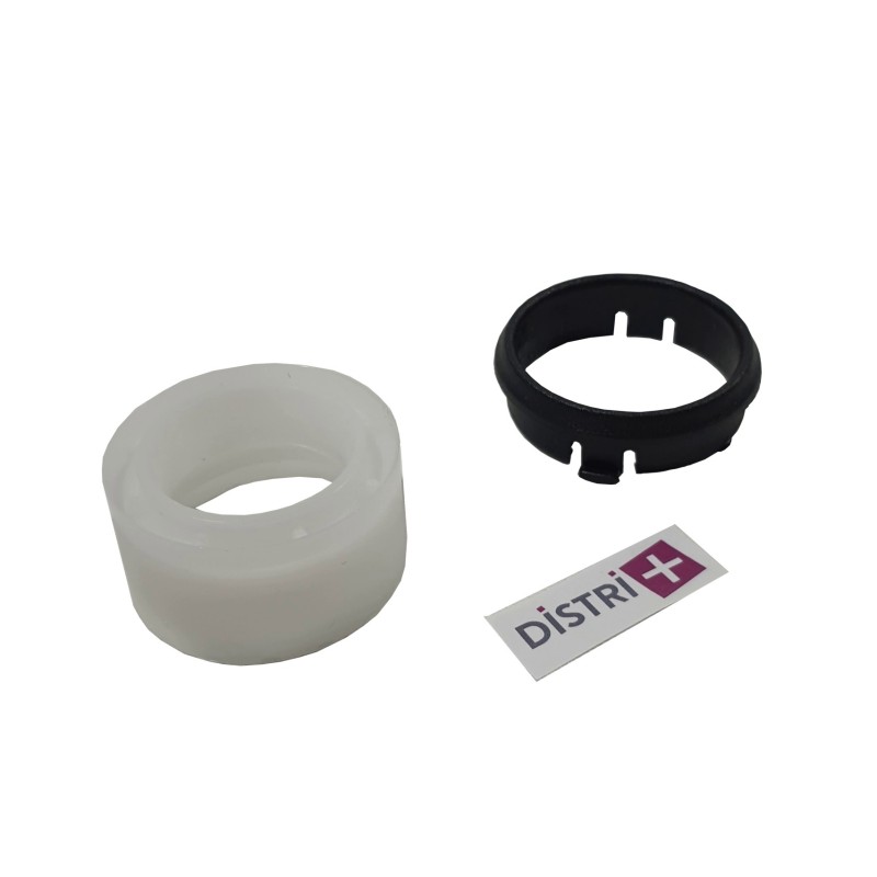 Bague + clip pour flexible d apirateur diamètre 32mm intérieur