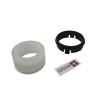 Bague + clip pour flexible d apirateur diamètre 32mm intérieur