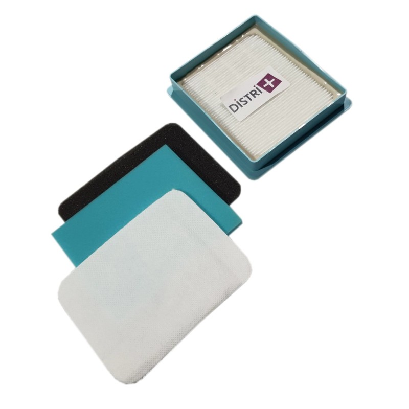 Filtre pour aspirateur compatible avec Philips - Powerpro Active : FC 8630, FC 8631,... Powerpro Compact : FC 8470, FC 8471,... Alternative pour philips origine : FC 8058/01