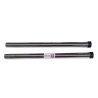 Lot de 2 tubes métal en acier chromé pour aspirateur - Diamètre : 32mm - Longueur 50cm