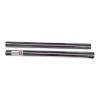 Lot de 2 tubes métal en acier chromé pour aspirateur - Diamètre : 36mm - Longueur 2x50cm
