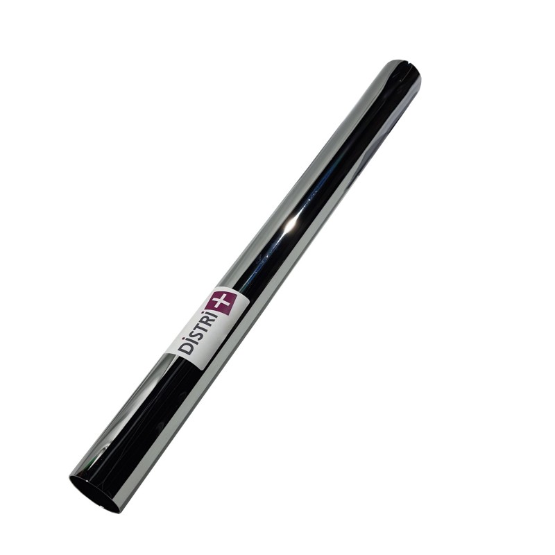 Tube métal en acier chromé pour aspirateur - Diamètre : 38mm - Longueur 47cm