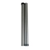 Lot de 2 tubes métal en acier chromé pour aspirateur - Diamètre : 38mm - Longueur 47cm