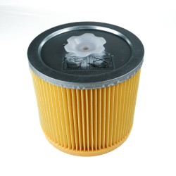 Filtre cartouche compatible pour aspirateur Bosch GAS 12-30 F, PAS 1000, PAS 11-25, PAS 11-25 F, PAS 12-50 F, PAS 850 - Alternative référence d'origine 2607432001