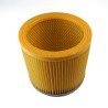 Filtre cartouche compatible pour aspirateur Bosch GAS 12-30 F, PAS 1000, PAS 11-25, PAS 11-25 F, PAS 12-50 F, PAS 850 - Alternative référence d'origine 2607432001