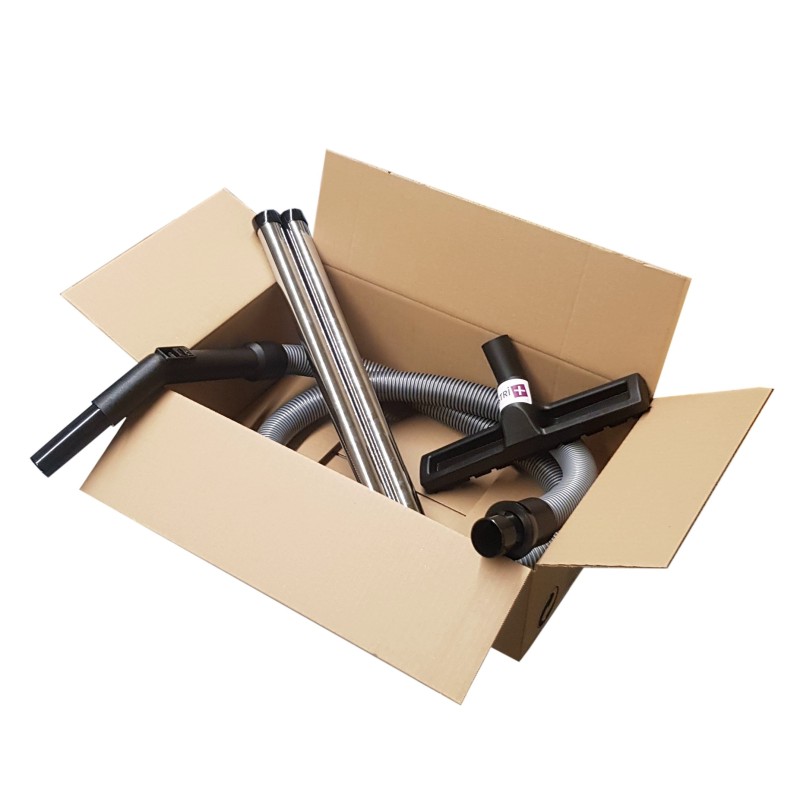 KIT ACCESSOIRE NILFISK GD1000 D.32MM
(1 FLEXIBLE + 2 TUBES 50CM + 1 SUCEUR POUSSIERE)