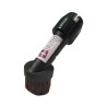 Brosse meuble ronde en crin de cheval universel pour aspirateur allant sur des tubes de diamètre 30 à 37mm - Largeur 8 CM