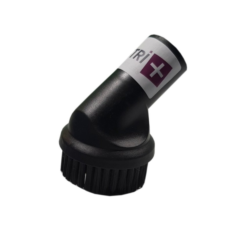 Brosse meuble ronde pour aspirateur allant sur des tubes de diamètre 32mm - Largeur 8cm
