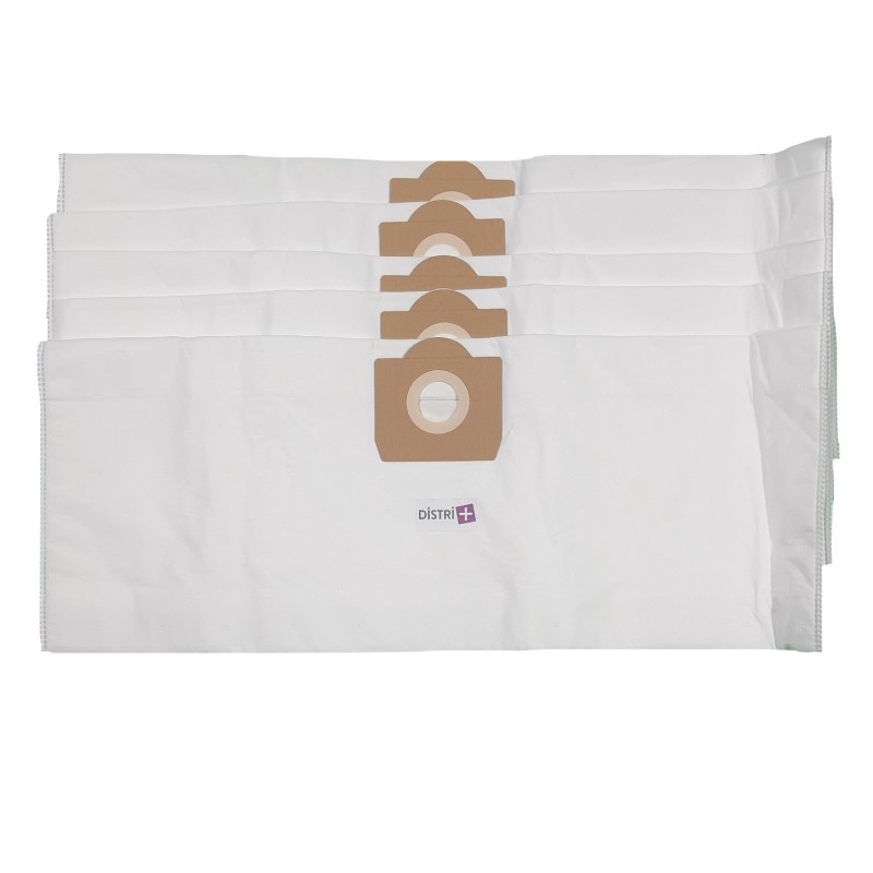 Sac aspirateur compatible avec ICA / IPC / SOTECO SA338, YP1/27, GP1/27, YS1/27 - ROWENTA VORACA, ZR80... - Pochette de 5 sacs microfibre