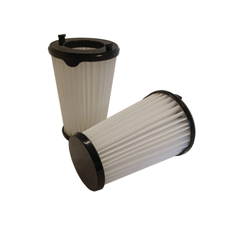 Lot de 2 filtres compatible avec aspirateurs AEG CX7 (Série) Electrolux B3324B, EER73, EER75, EER7, ZB3301, ZB3302... - Alternative pour référence d origine EF150, AEF150, 9001683748, 9001683755