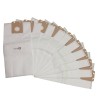 Sac aspirateur compatible avec Nilfisk VP300, GD1000, GD1010, Business, Familly, Thor. - Carton de 15 pochettes de 10 sacs microfibre