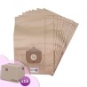Sac aspirateur compatible avec Taski Bora 12, Vacumat 12, Vento 15 - Cleanfix SW20, SW21. - Carton de 15 pochettes de 10 sacs papier