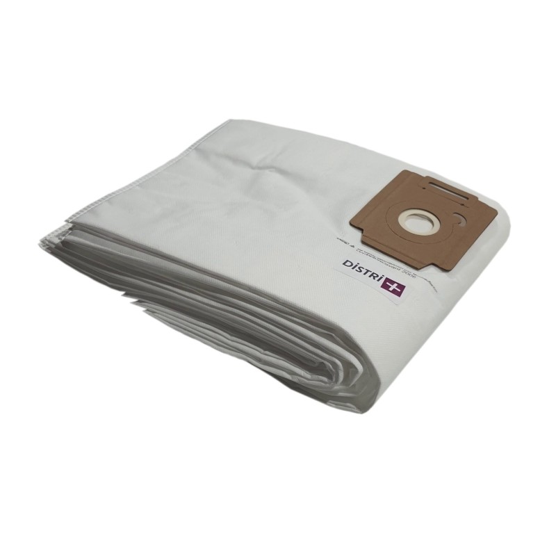 Sac aspirateur compatible avec Wetrok 42630, 42633, Monovac 9, Monova 9+, Monovac 11, Monovac 11+... - La pochette de 10 sacs microfibre