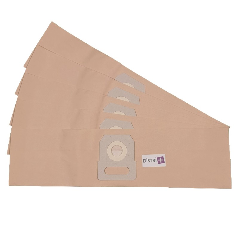 Sac aspirateur compatible avec Cleanfix : S 07 - Electrolux : E 79, PRO XL, Z 940, Z 950, Z 951, Z955- Euroclean : E 79, Z950 - Sebo C20 - La pochette de 5 sacs papier