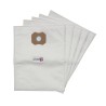 Sac aspirateur compatible avec HITACHI : CV 200, CV 200 P, CV 250 PI, CV 300, CV 300 P, CV400P - IGEFA : VC 8 - La pochette de 5 sacs microfibre