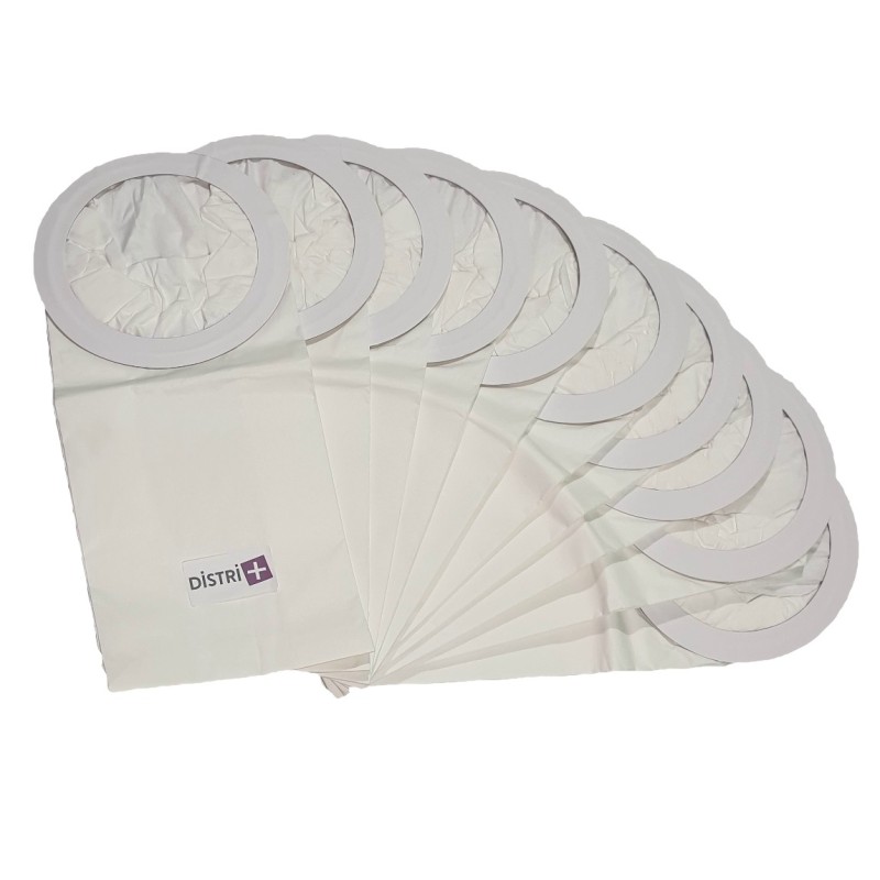 Sac aspirateur compatible avec Nilfisk GD10 - alternative réf Nilfisk 1471098500 - La pochette de 10 sacs papier