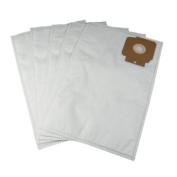 Sac aspirateur compatible avec KARCHER : 6.904-305.0, CV 30/1, CV 38/1, CV 38/2, CV 48/2 - La pochette de 5 microfibre