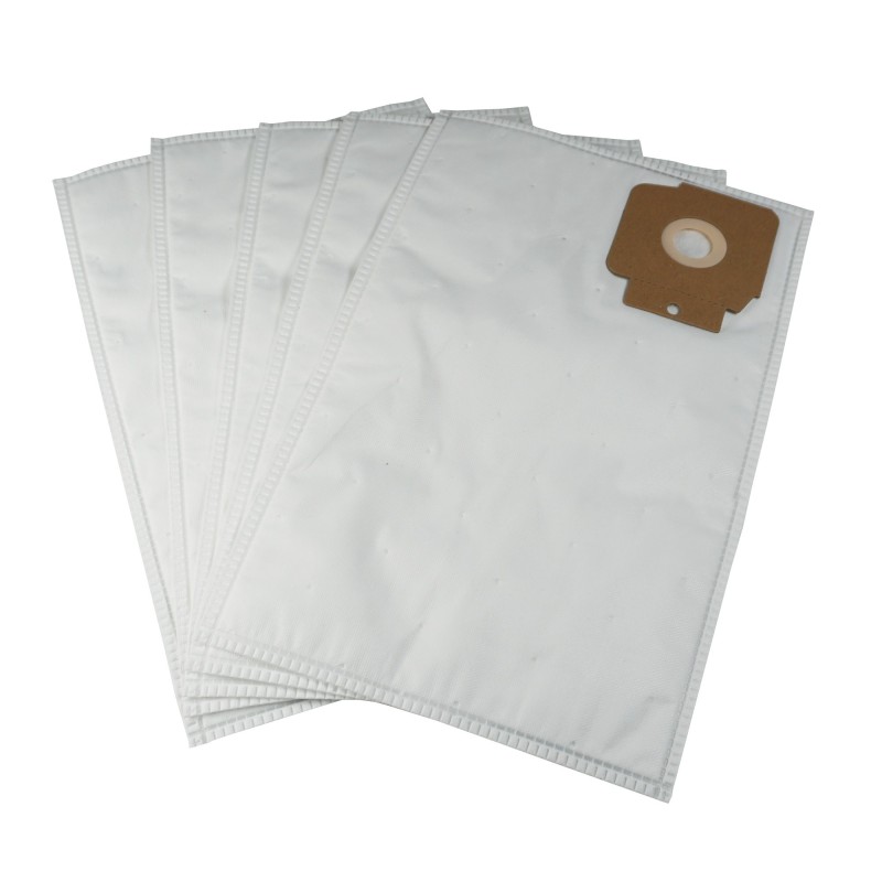 Sac aspirateur compatible avec KARCHER : 6.904-305.0, CV 30/1, CV 38/1, CV 38/2, CV 48/2 - La pochette de 5 microfibre