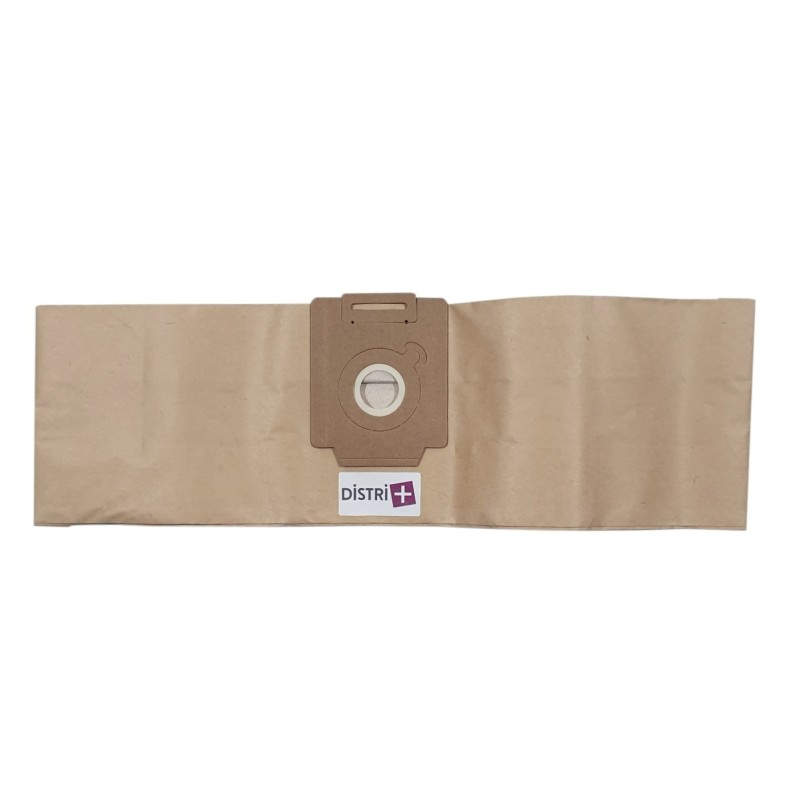 Sac aspirateur compatible avec Fiorentini Silent Baby - Wetrok Bantam 6, Bantam 9, Monovac 6, Duovac 6... - La pochette de 10 sacs papier
