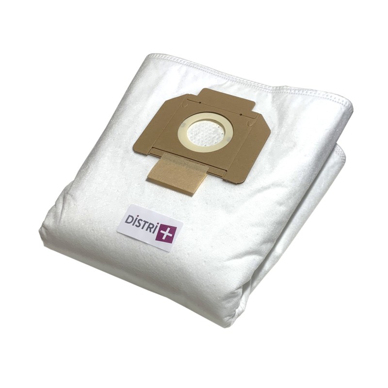 Sac aspirateur compatible avec NILFISK VAC, WD150, WD175, WD245, WD250, WD260, WD275, 302004000 - La Pochette de 5 Sacs Microfibre