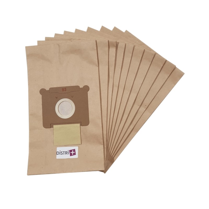 Sac aspirateur compatible avec Tennant 3090, alternative réf 1067462 - La pochette de 10 sacs papier