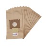 Sac aspirateur compatible avec Tennant 3090, alternative réf 1067462 - La pochette de 10 sacs papier