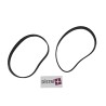 Lot de 2 courroies compatibles pour cireuse Electrolux THE BOSS Z2270, STAIRMASTER, B2280, B2284, B2285, Z2270 à Z2278...