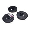 Disque de brosse dure jaune pour Cireuse Electrolux ZP14, AP8000 / Tornado : Chambord LC500C / KARCHER FP303... - Lot de 3 disques