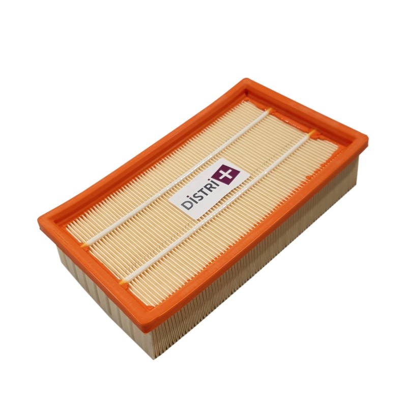 Filtre plissé plat pour aspirateur Karcher NT 20/1, NT25/1, NT35/1, NT45/1, 69042060. - Lot de 1 filtre