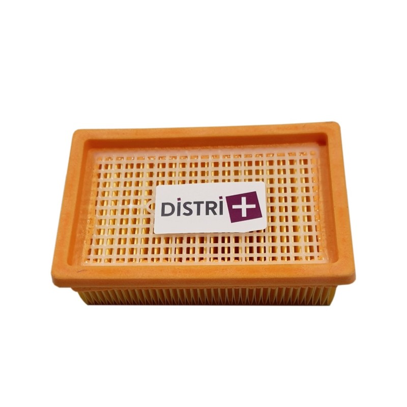 Filtre plissé plat compatible pour aspirateur Karcher MV4, MV5, MV6, WD4, WD5, WD6, 2.863-005.0, 28630050